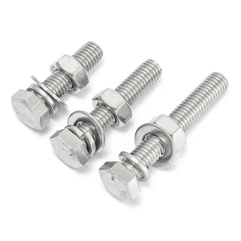 A4-70 Stainless steel hex bolts