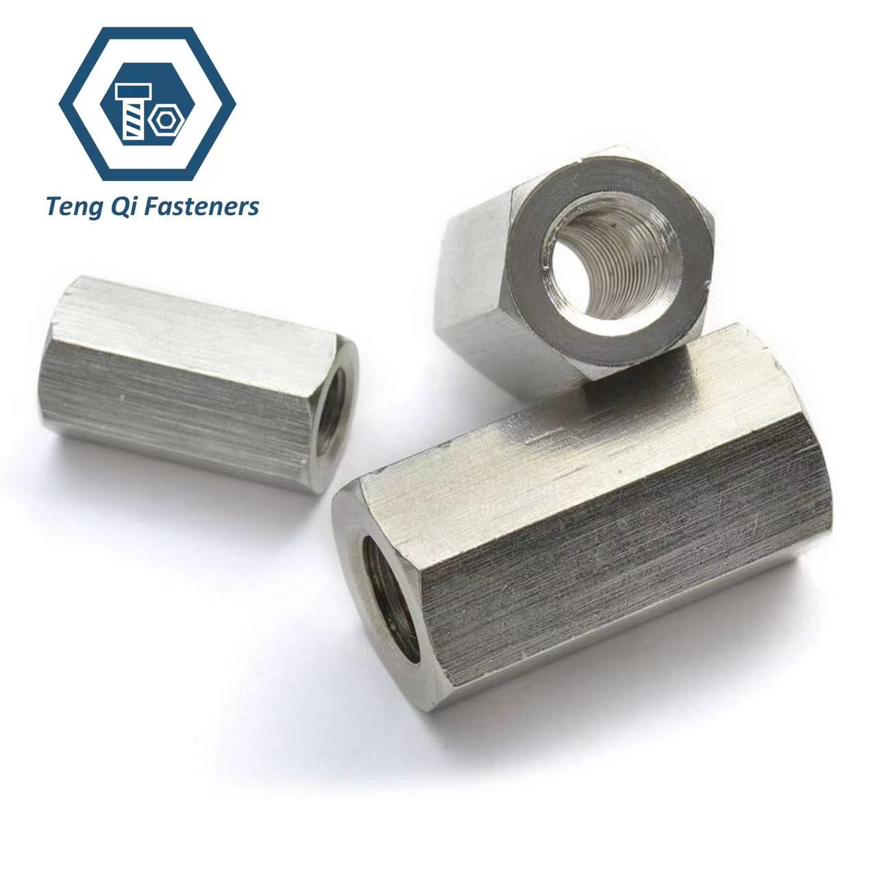 High Quality DIN6334 Stainless Steel Coupling Nuts Long Nuts