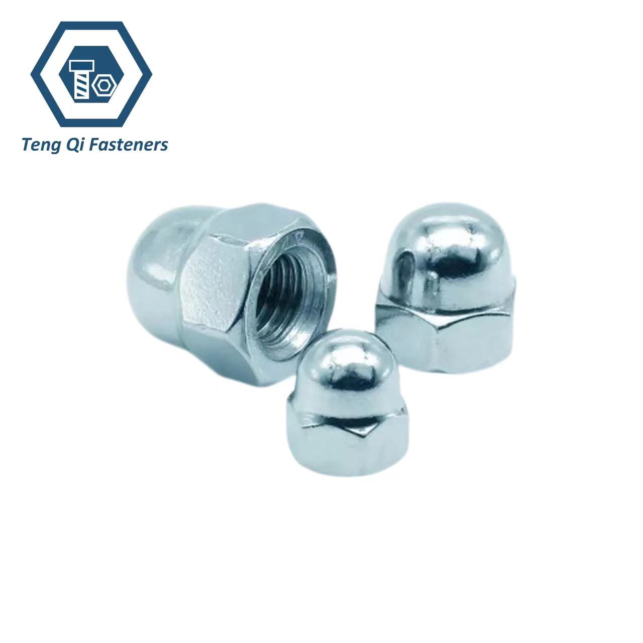 Zinc Plated DIN1587 Domed Cap Nut Manufacturer In China