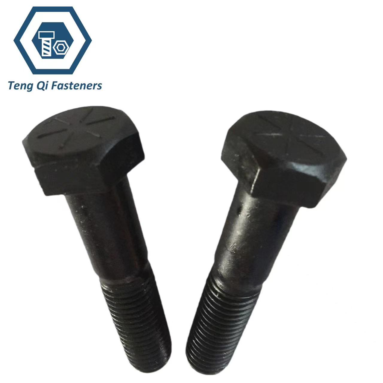 ASTM A354 Grade BC BD Black Oxidation Hex Bolts