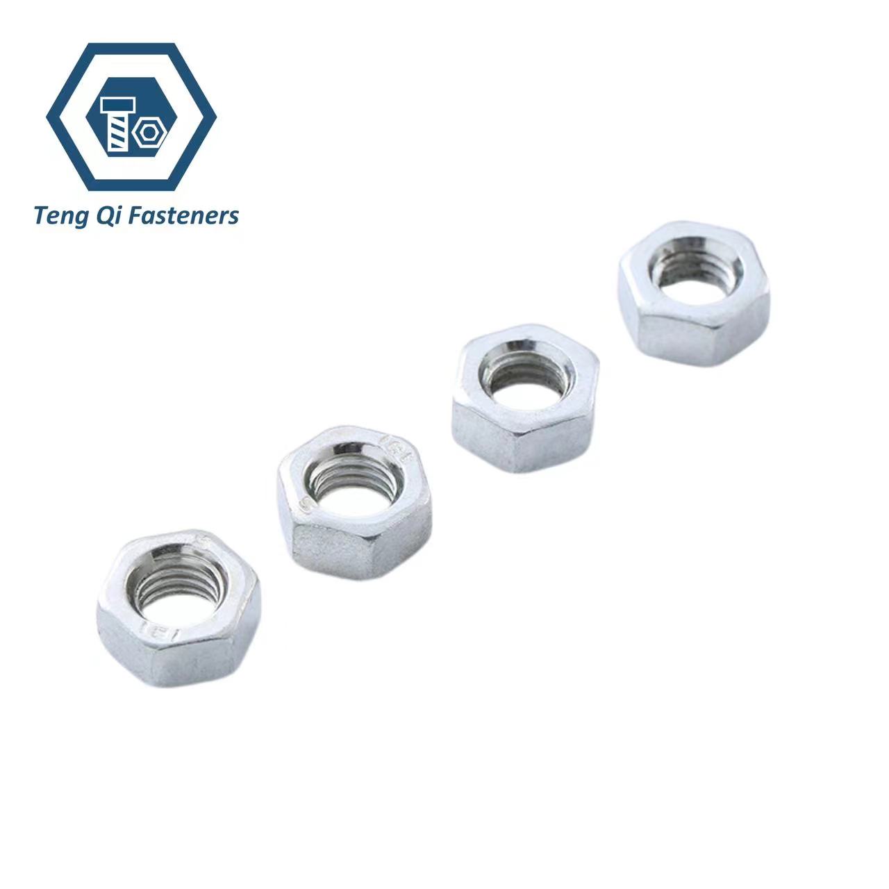 GOST5915 Zinc Plated Galvanized Hex Nuts