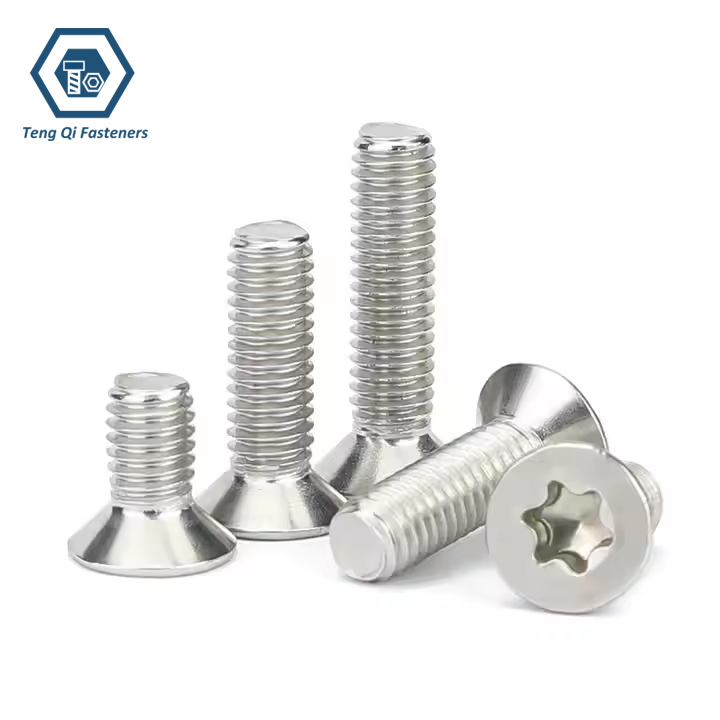 ANSI ASME B18.3 American Standard STAINLESS STEEL 304 COUNTERSUNK HEAD TORX SCREW ANSI ASME B18.3 American Standard STAINLESS STEEL 304 COUNTERSUNK HEAD TORX SCREW