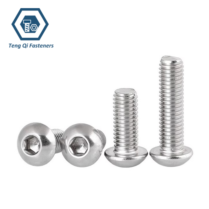 ANSI ASME B18.3 Stainless Steel Hexagon Socket Button Head Cap Screws ANSI ASME B18.3 Stainless Steel Hexagon Socket Button Head Cap Screws