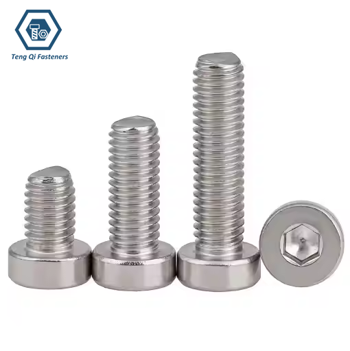 DIN7984 SS304 SS316 Hexagon Socket Head Cap Screws with Low Head Supplier Manufacturer DIN7984 SS304 SS316 Hexagon Socket Head Cap Screws with Low Head Supplier Manufacturer
