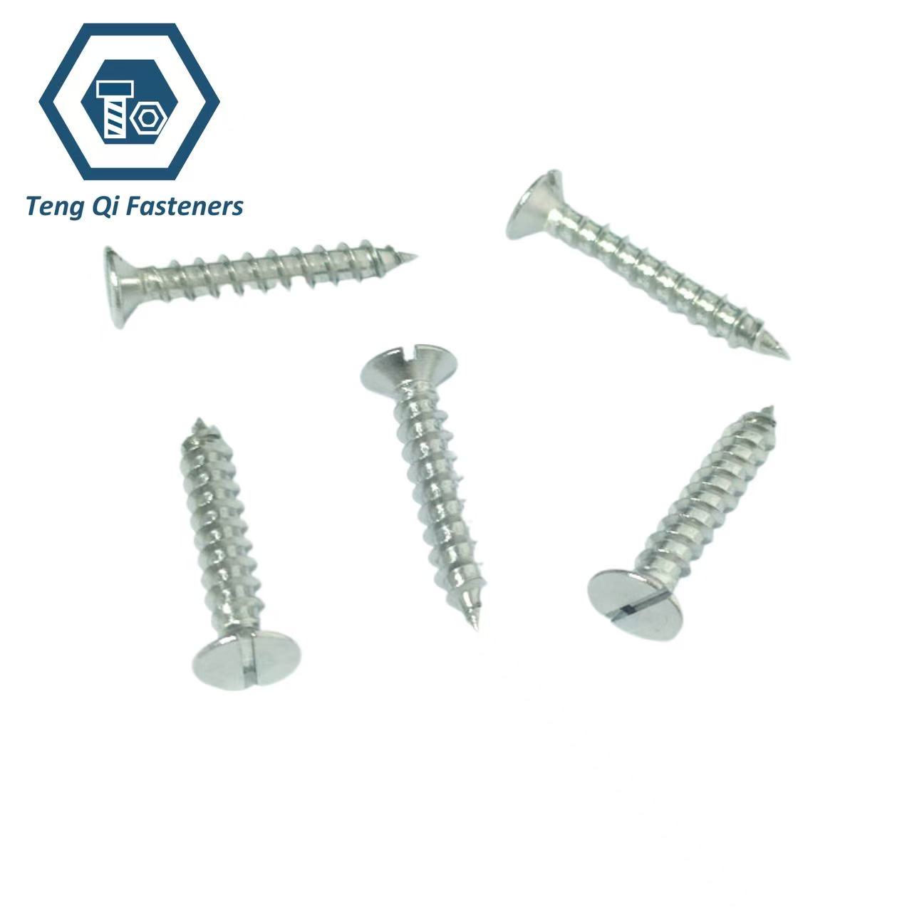 DIN7971 Stainless Steel SS304 Slotted Pan Head Tapping Screws DIN7971 Stainless Steel SS304 Slotted Pan Head Tapping Screws