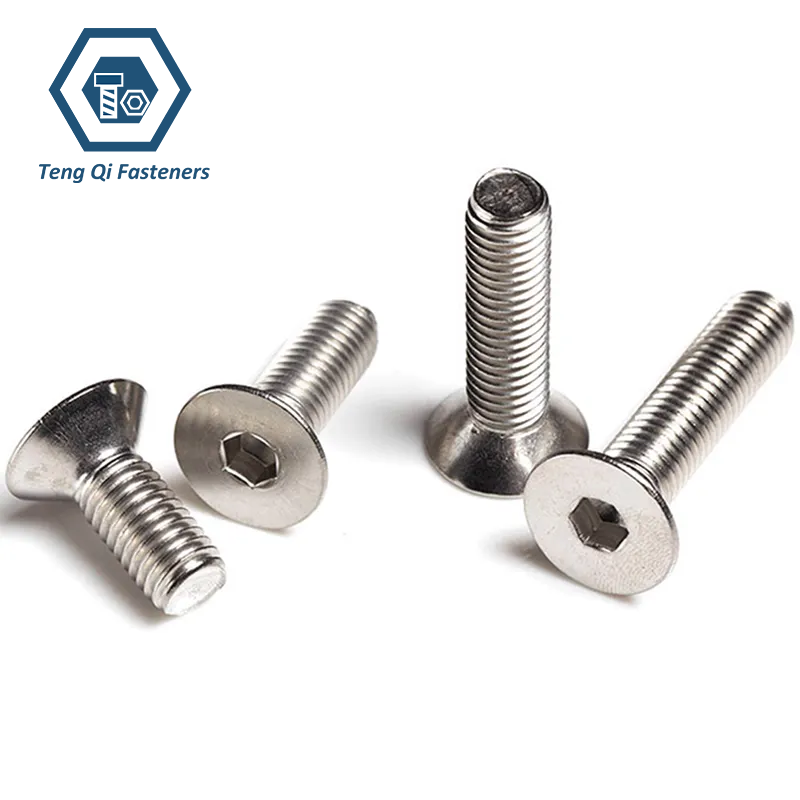 Stainless Steel Hexagon Socket Countersunk Head Cap Screws Stainless Steel Hexagon Socket Countersunk Head Cap Screws