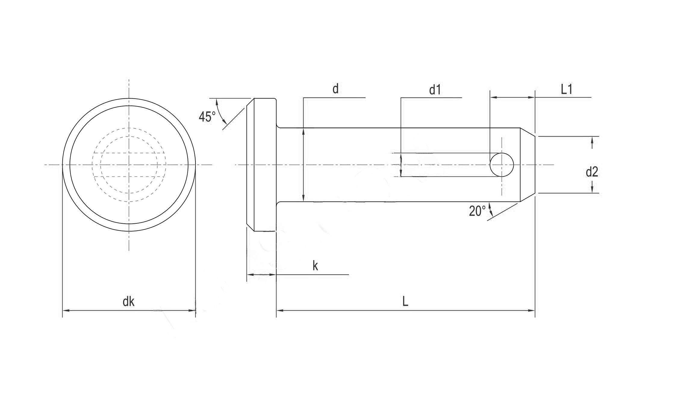 American Standard Clevis Pins Manufacturer Supplier